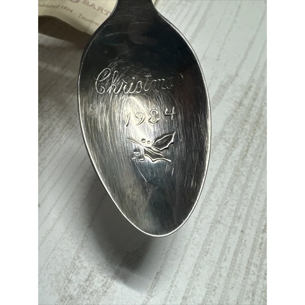 Vintage Reed & Barton Children of Christmas 1984 The Shepherd Boy Spoon in box
